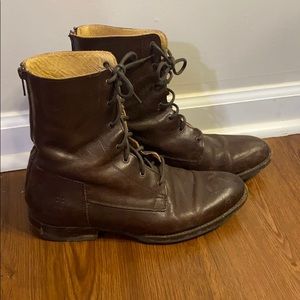 Frye Combat Boots